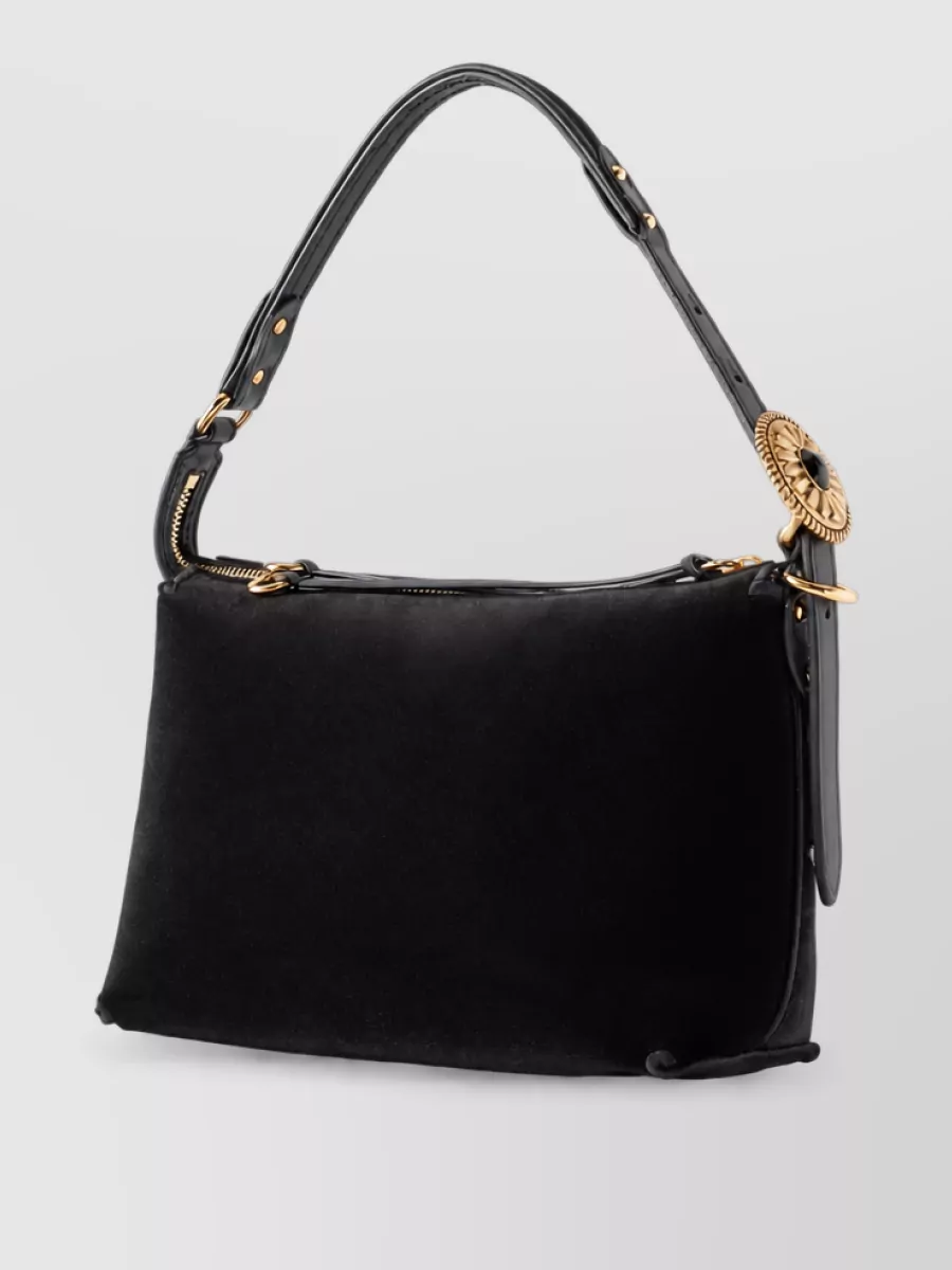 Etro Small Velvet Shoulder Bag