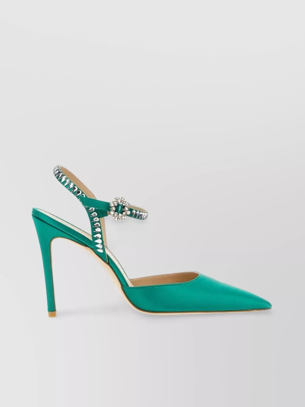 Stuart Weitzman Gemcut 100mm Ankle-strap Pumps