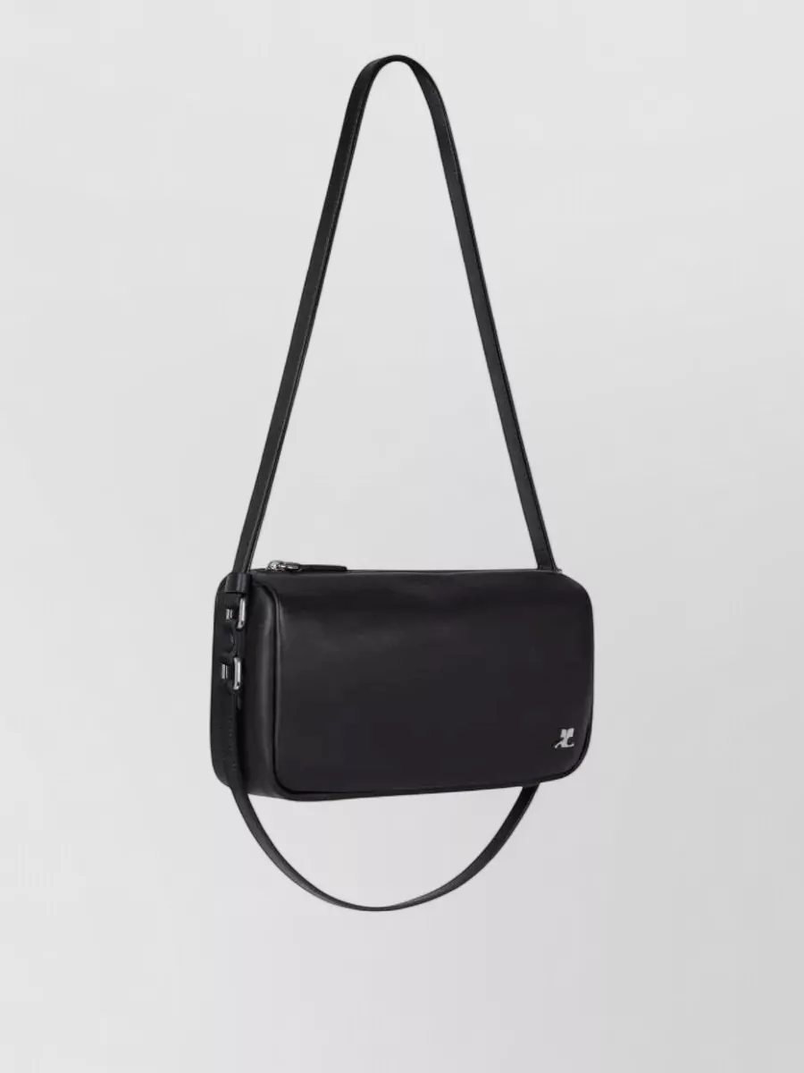 Courrèges Small Leather Shoulder Bag