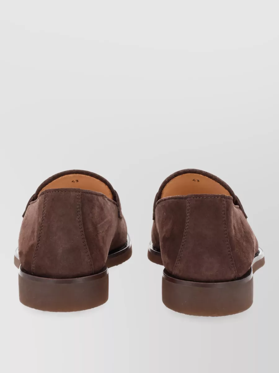 Brunello Cucinelli Suede Monk Shoes