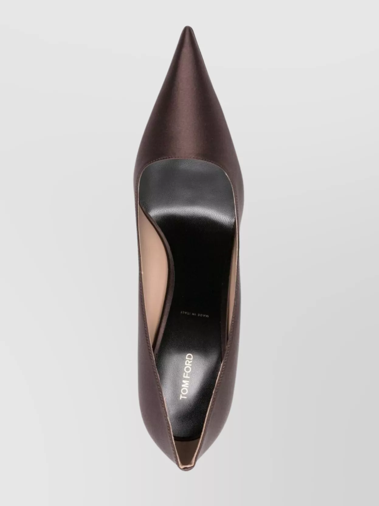 Tom Ford Satin Pointed Toe Stiletto Pumps