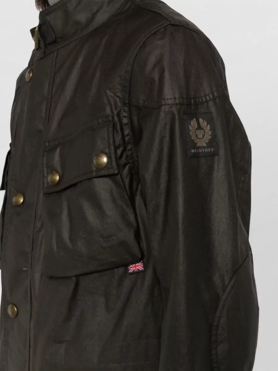 Belstaff Waxed Cotton Single-Breasted Jacket