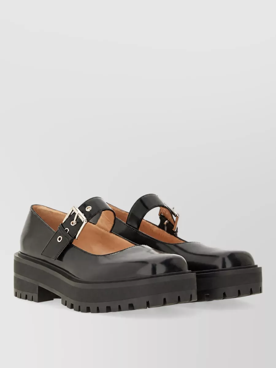 Gianvito Rossi Leather Loafers