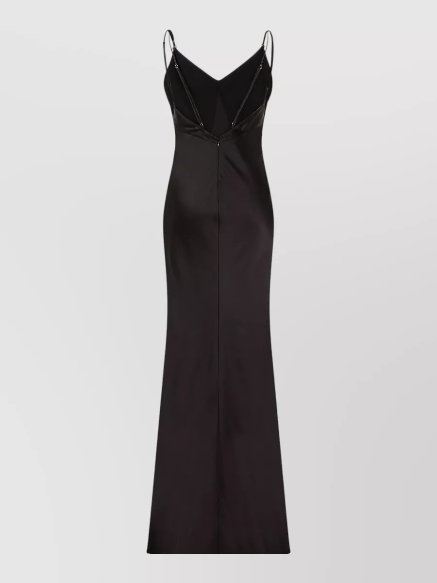 Elisabetta Franchi V-neck sleeveless maxi dress