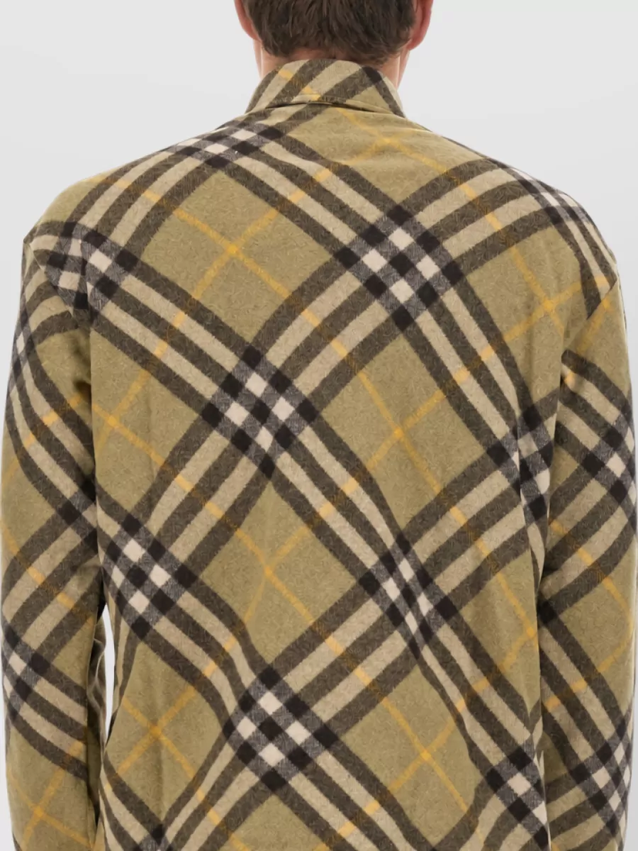 Burberry Wool Shirt Jacket