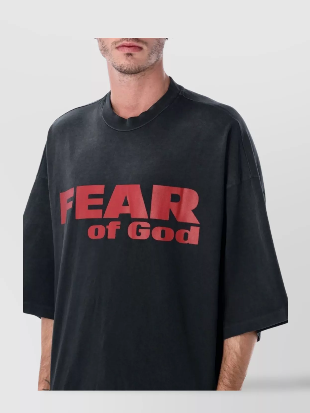 Fear Of God Relaxed T-Shirt Graphic Print