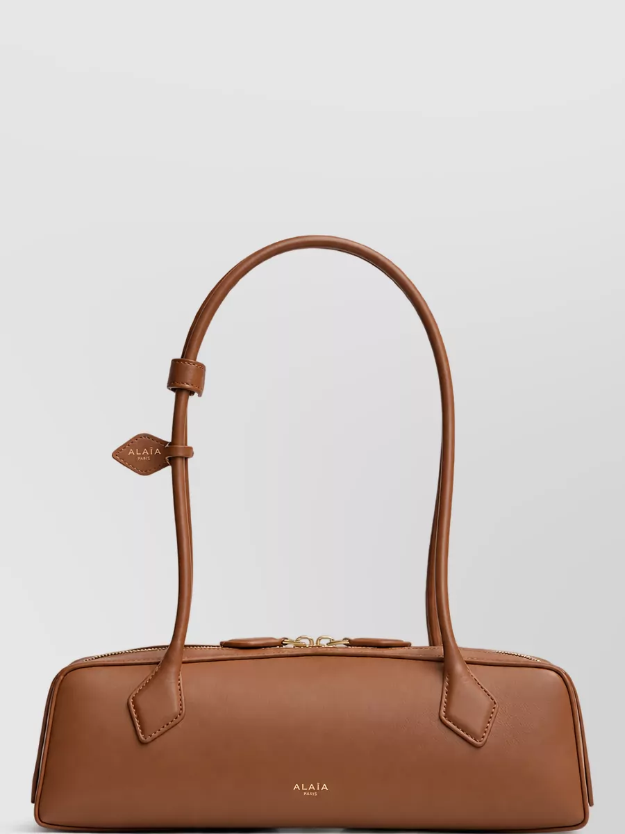 Alaïa leather le teckel medium shoulder bag
