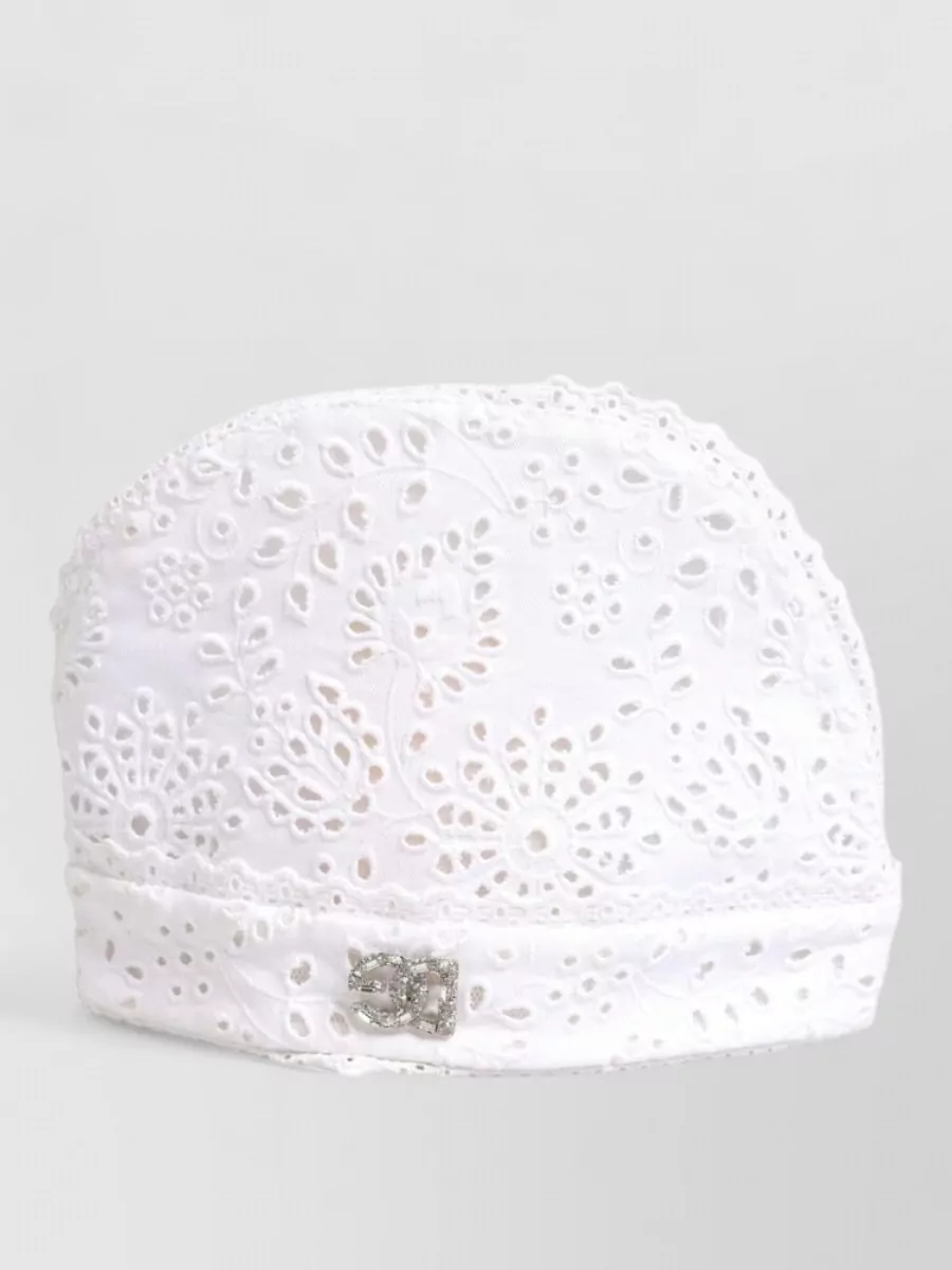 Dolce&Gabbana cotton crystal-embellished headband
