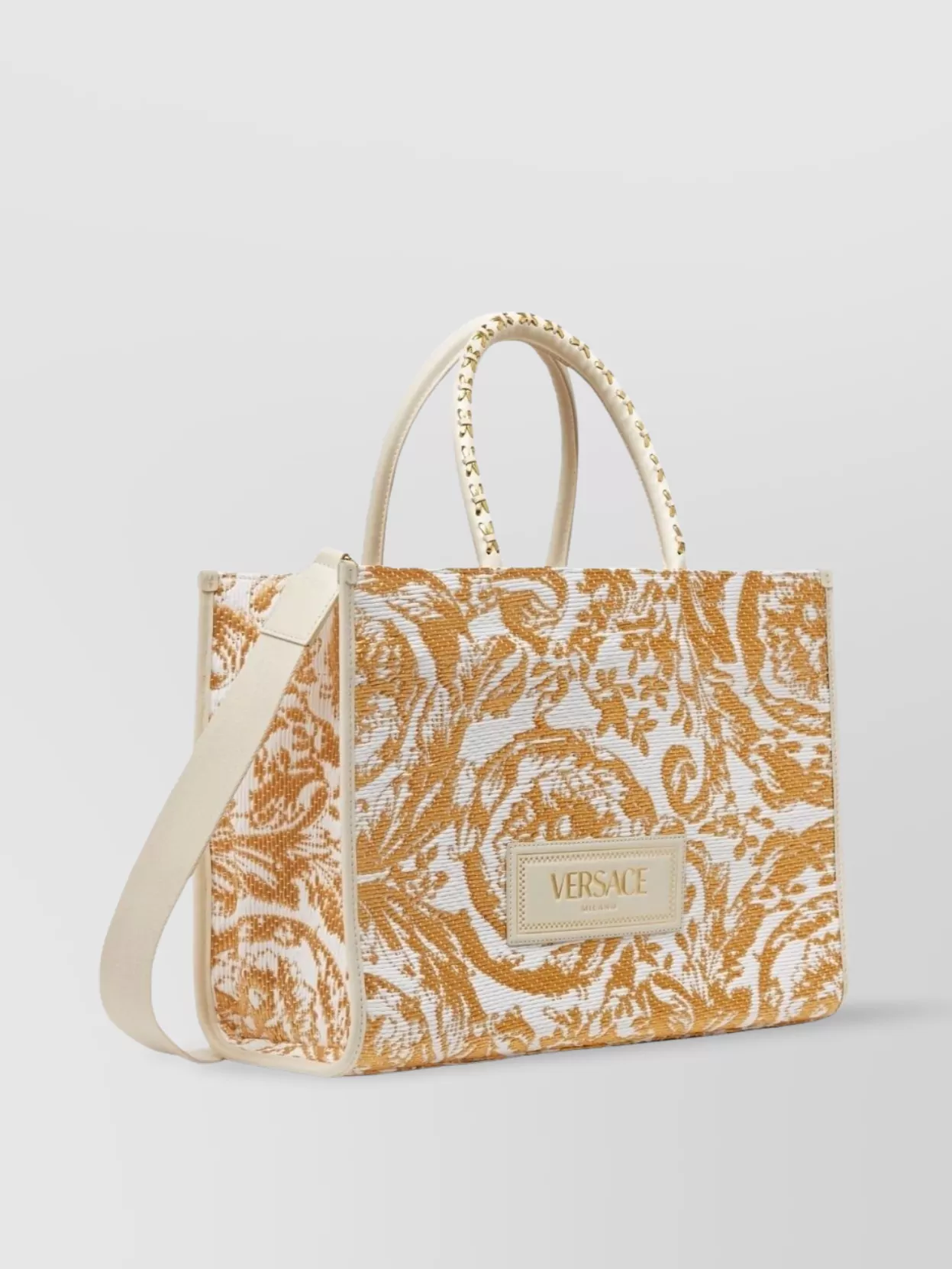 Versace Tote Bags With Shoulder Strap And Top Handles