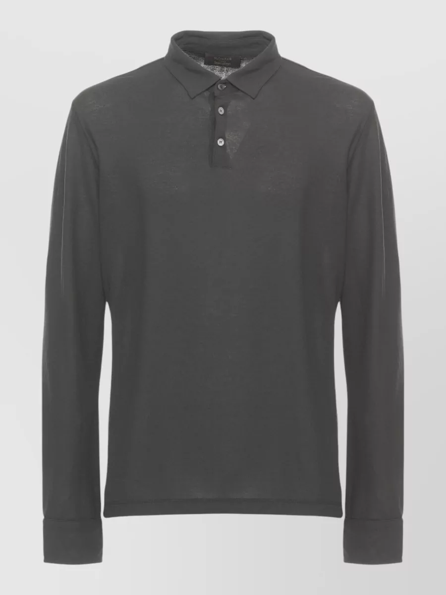 Zanone Cotton Short-Sleeve Polo Shirt