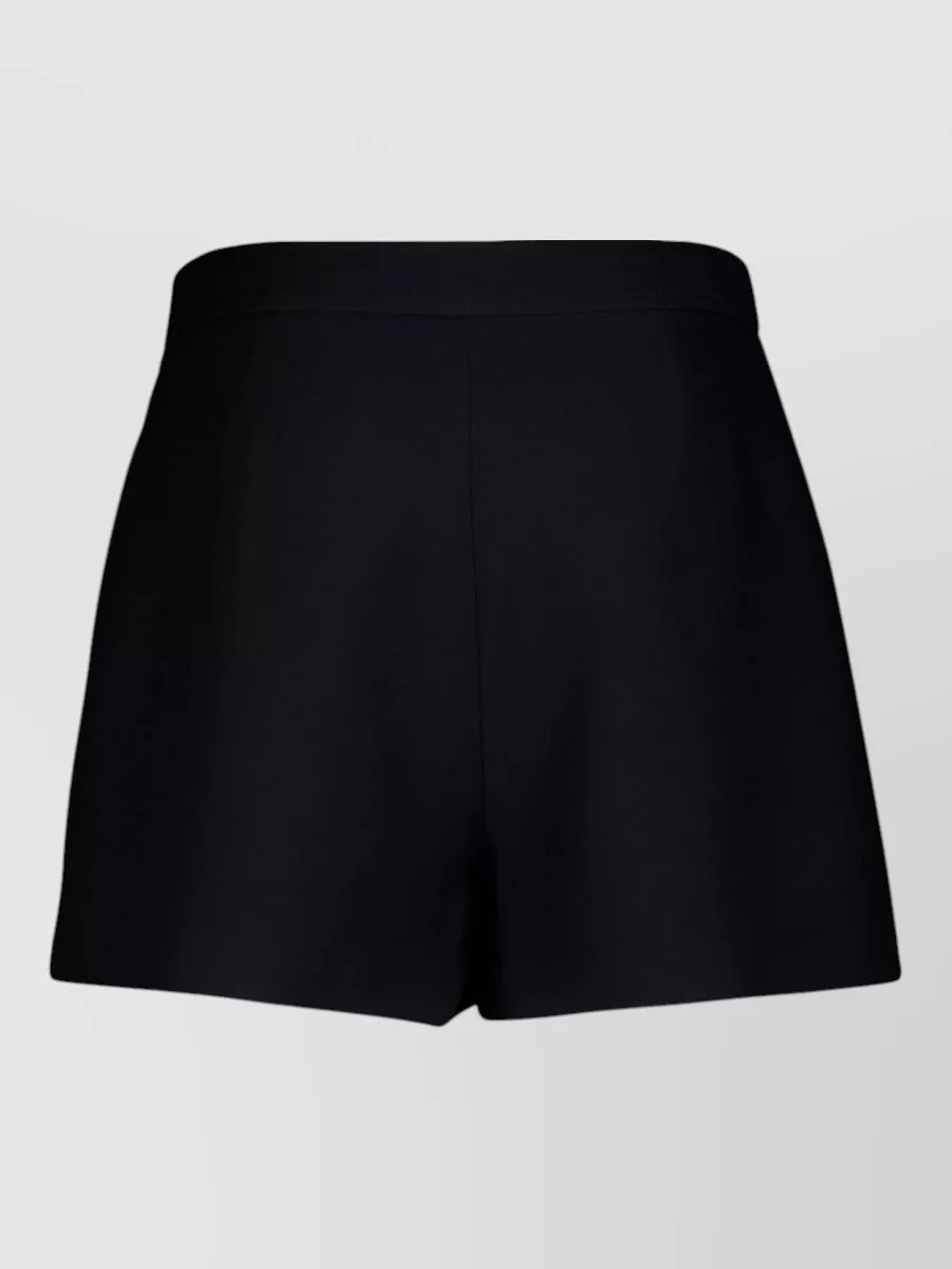 Valentino Wool And Silk Shorts