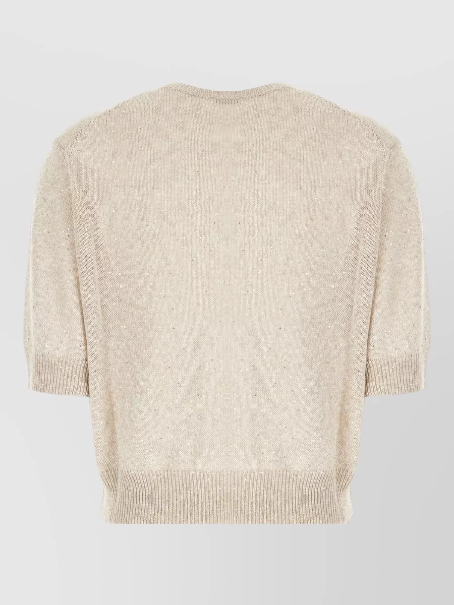 Brunello Cucinelli Linen Blend Sweater
