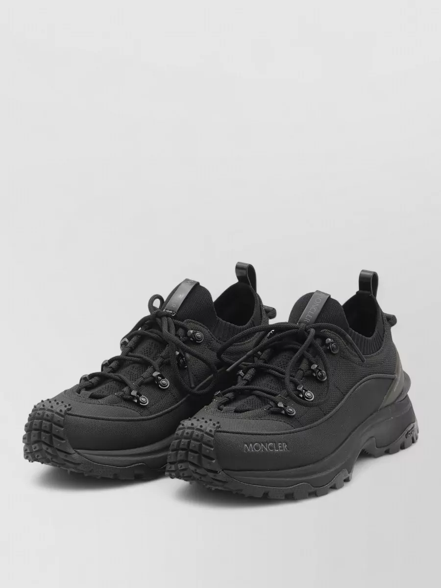 Moncler Lite3 Trail Sneakers Sock Construction