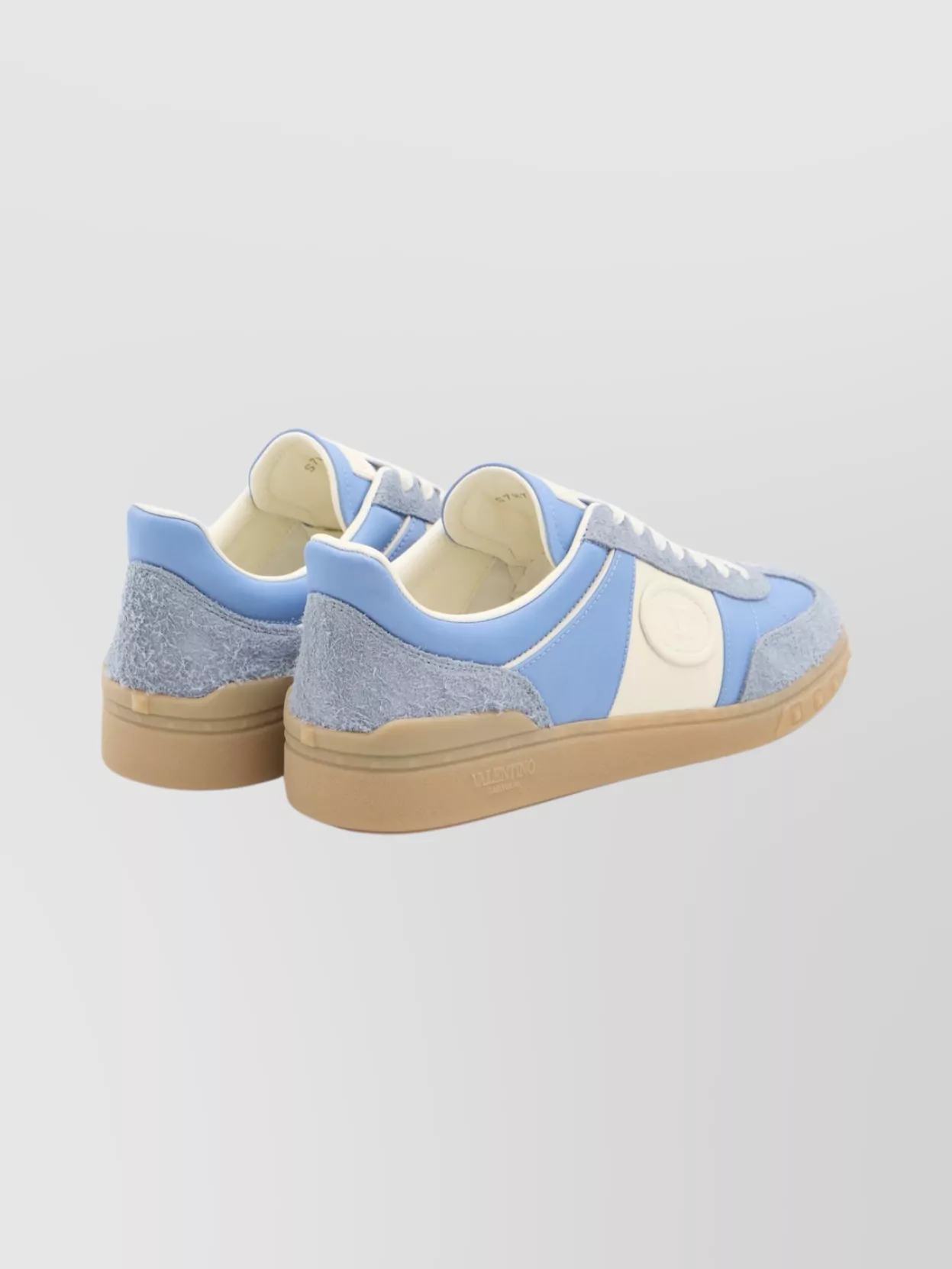 Valentino Garavani Unique Studded Sole Sneakers Featuring Suede