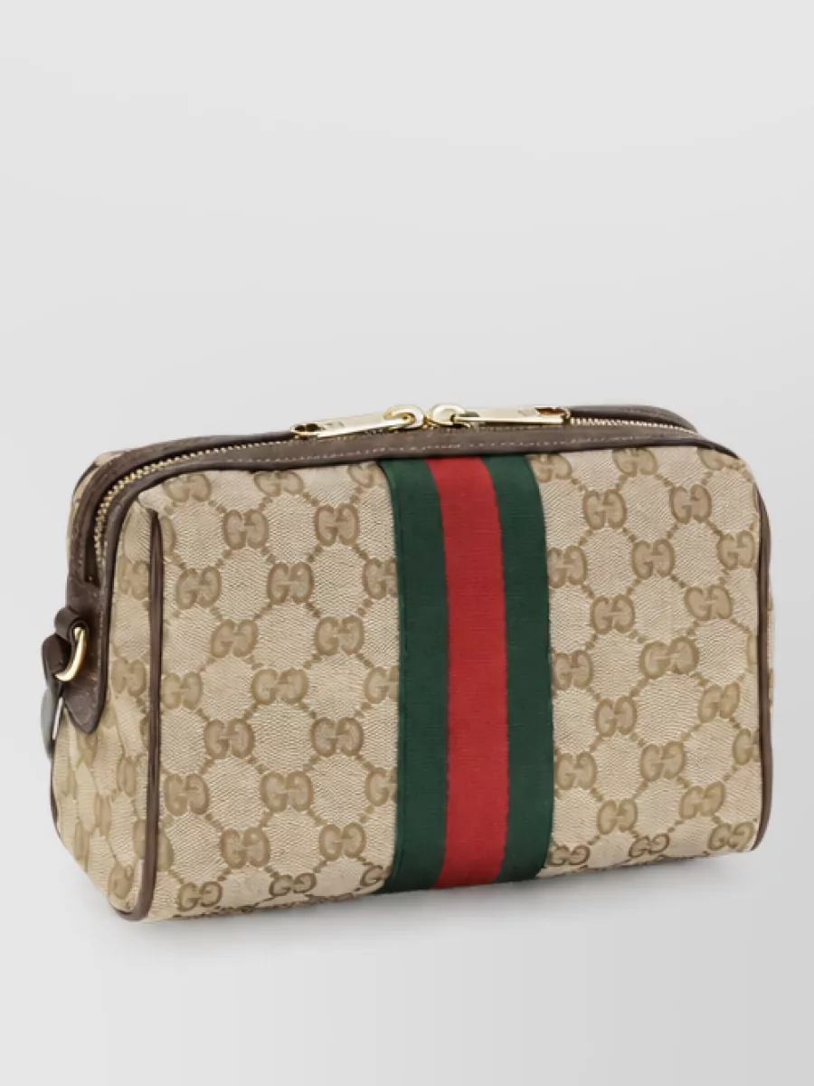 Gucci Na Fabric Cross-Body Bag