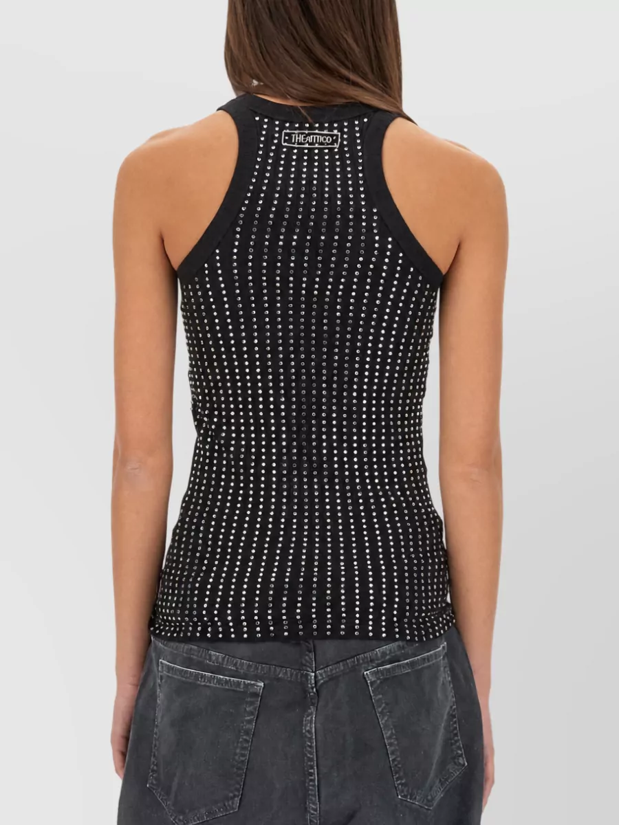 The Attico Denim Tank Top