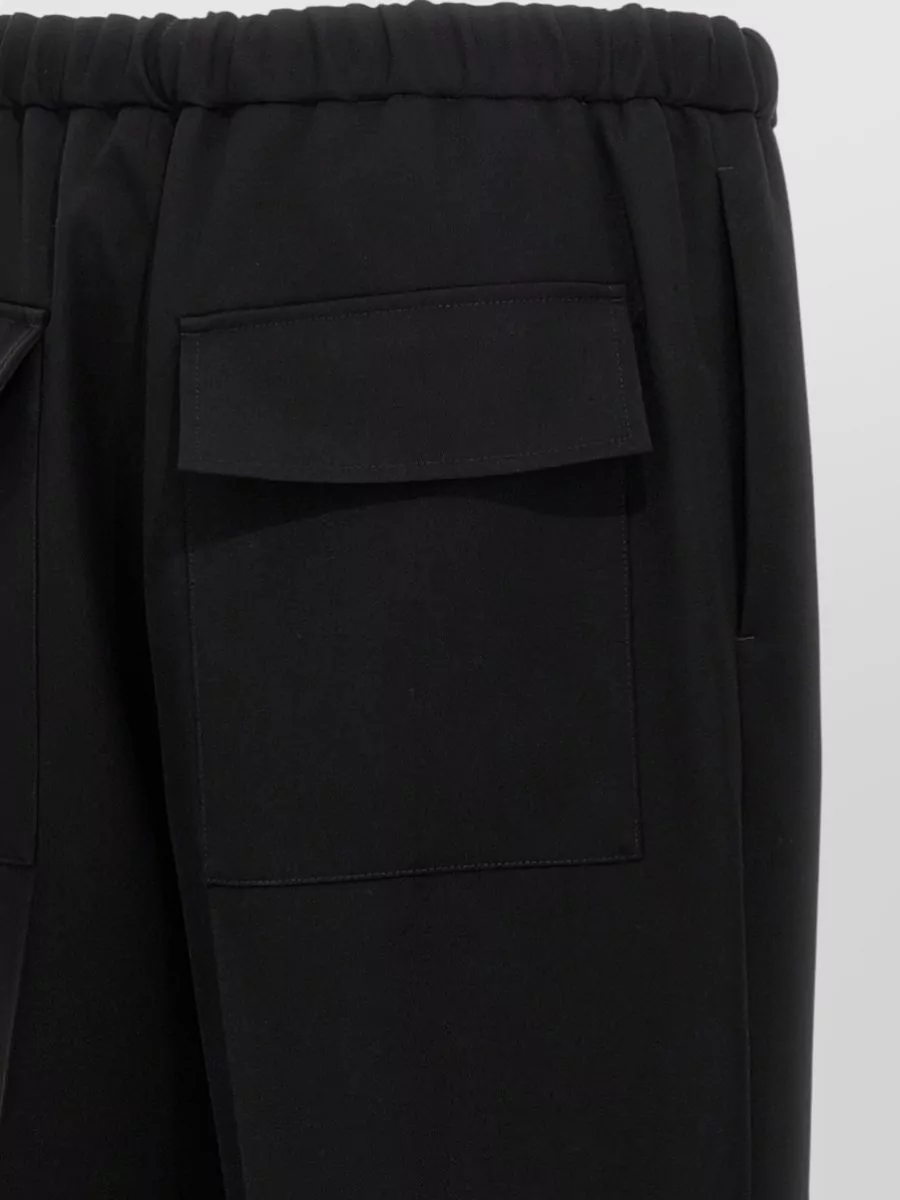 Jil Sander Wool Tapered Trousers