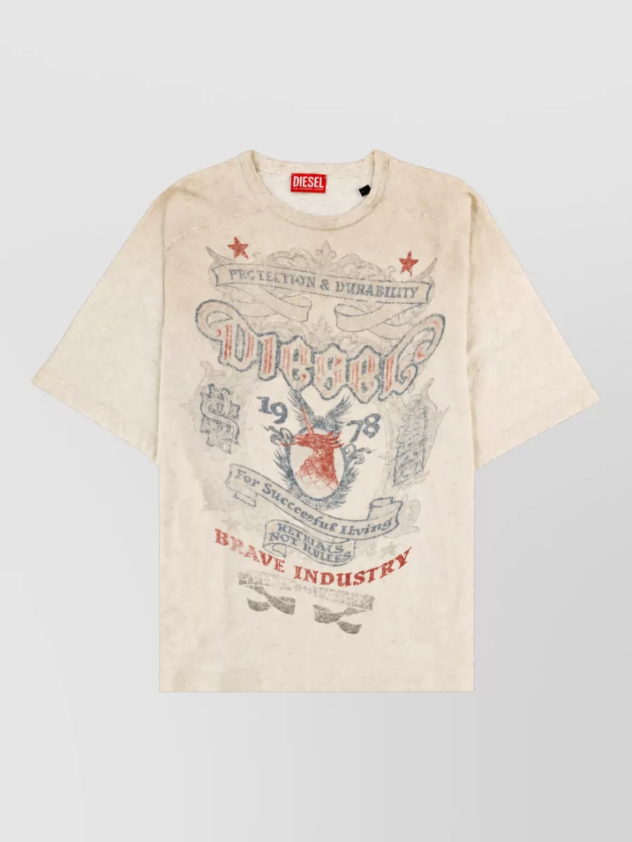 Diesel Cotton Hemp T-Shirt
