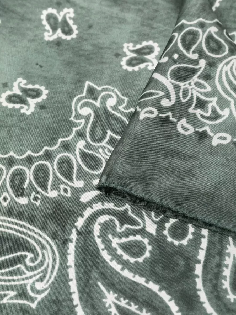 Golden Goose Paisley-Print Silk Scarf