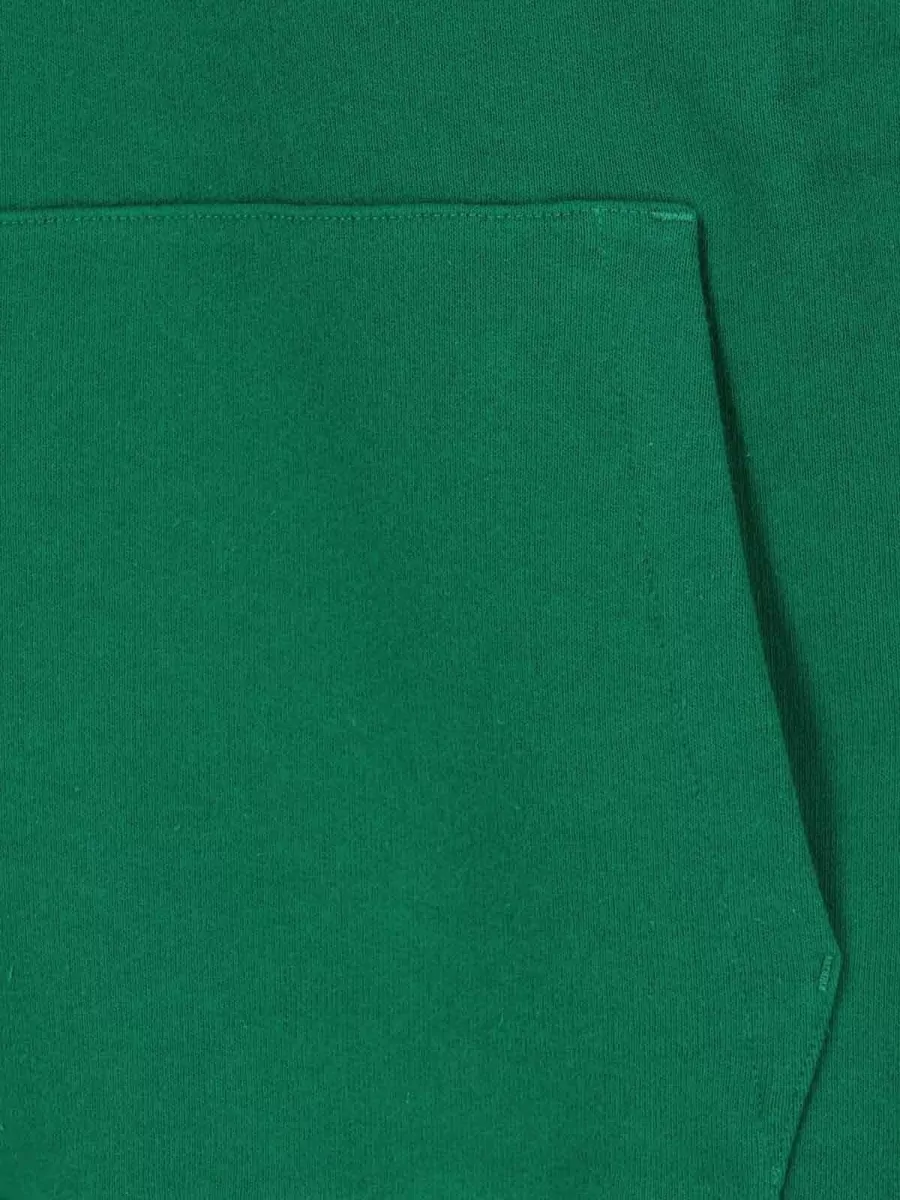 Valentino Hooded Sweatshirt Drawstring Kangaroo Pocket Ribbed Trim