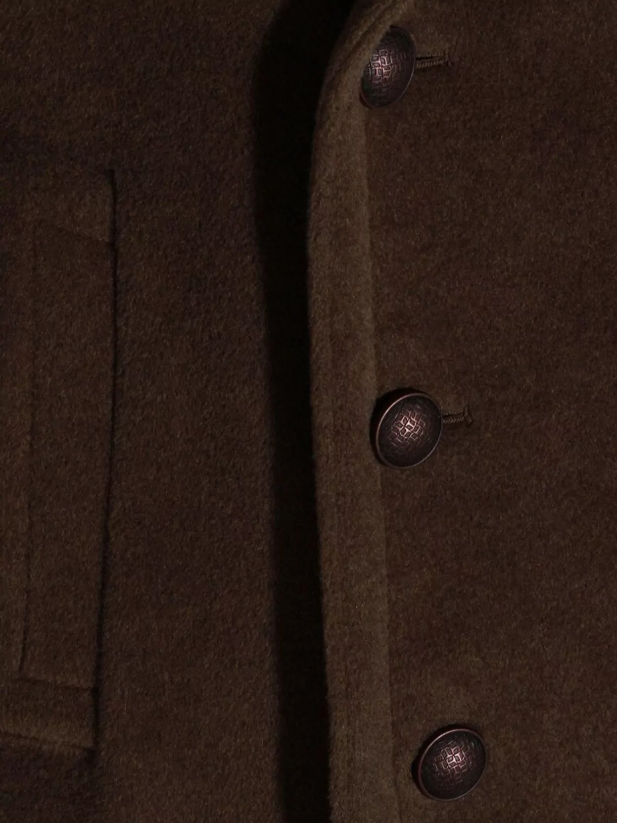 Tagliatore Double-Breasted Coat Featuring Side Pockets