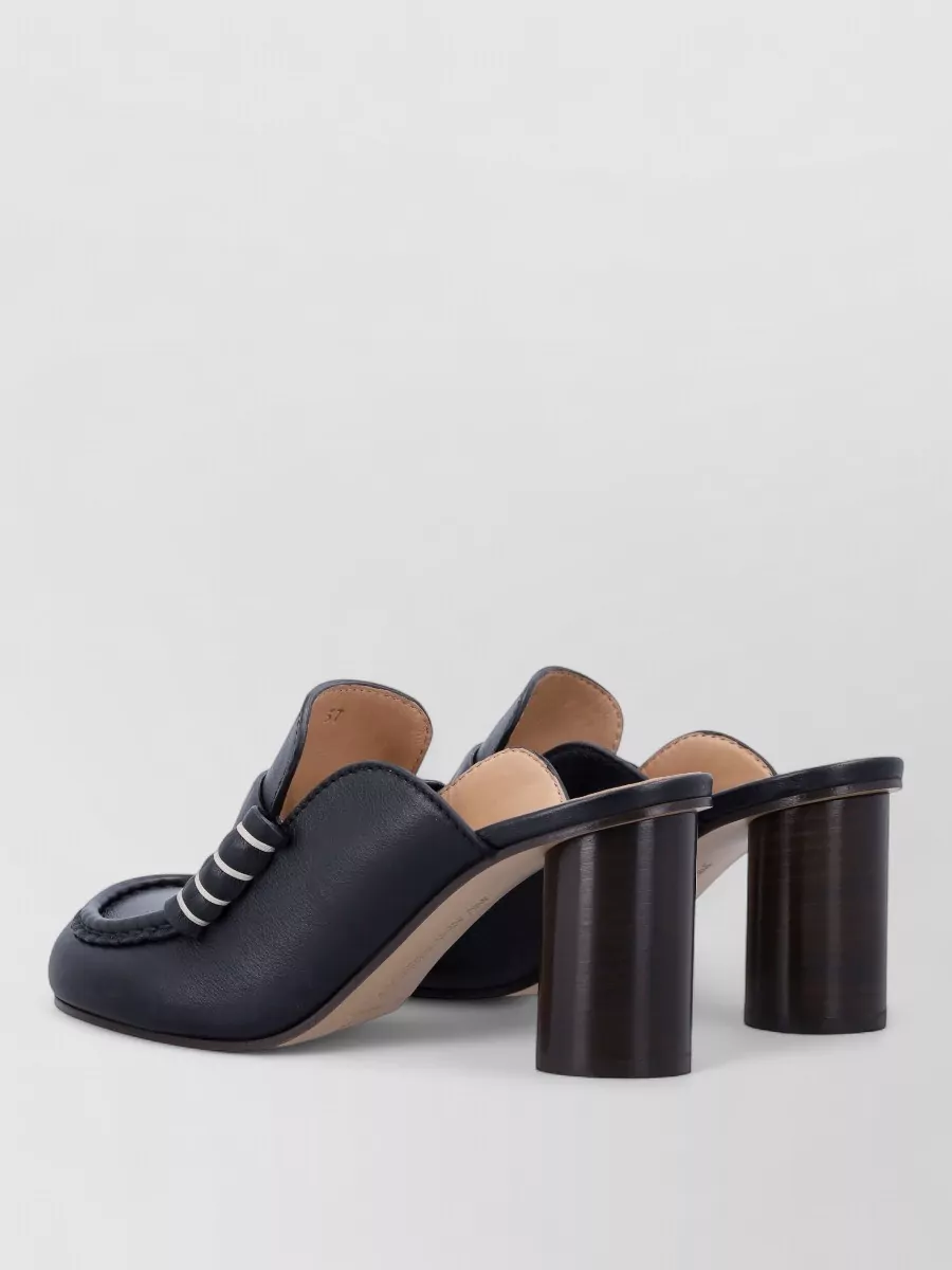 Jw Anderson Leather Loafer Mule Pumps