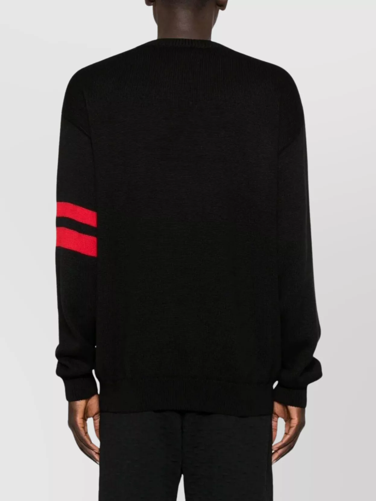 Gcds Regular Fit Striped Knit Sweater