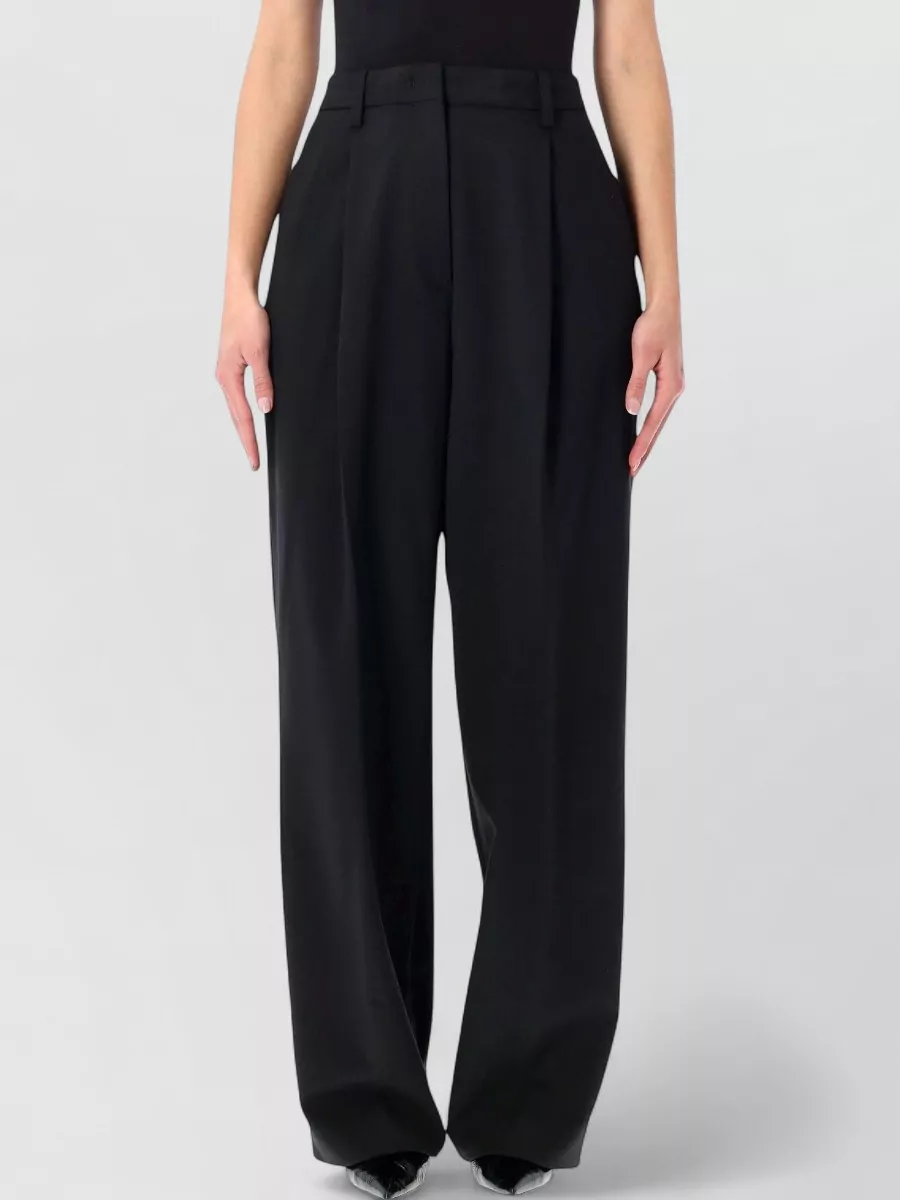 Thelatest High-Rise Wide-Leg Trousers