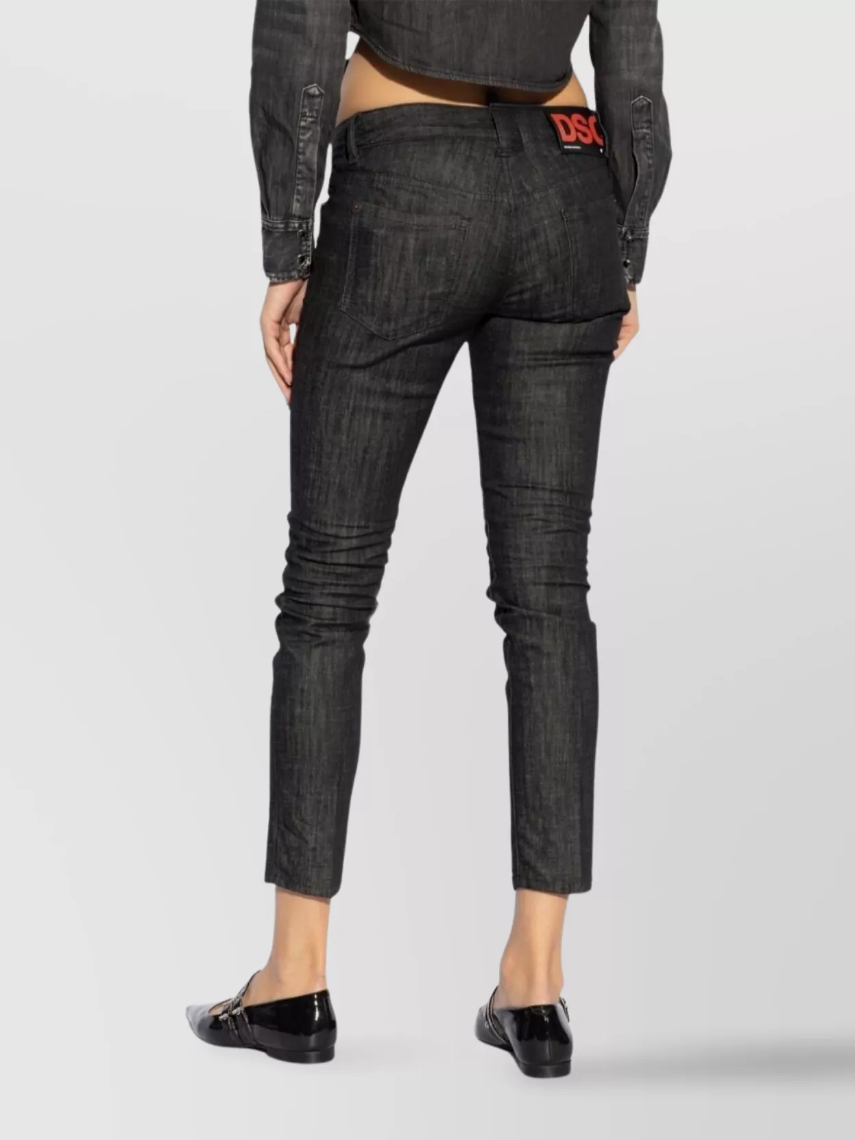 Dsquared2 Slim Fit Cropped Trousers
