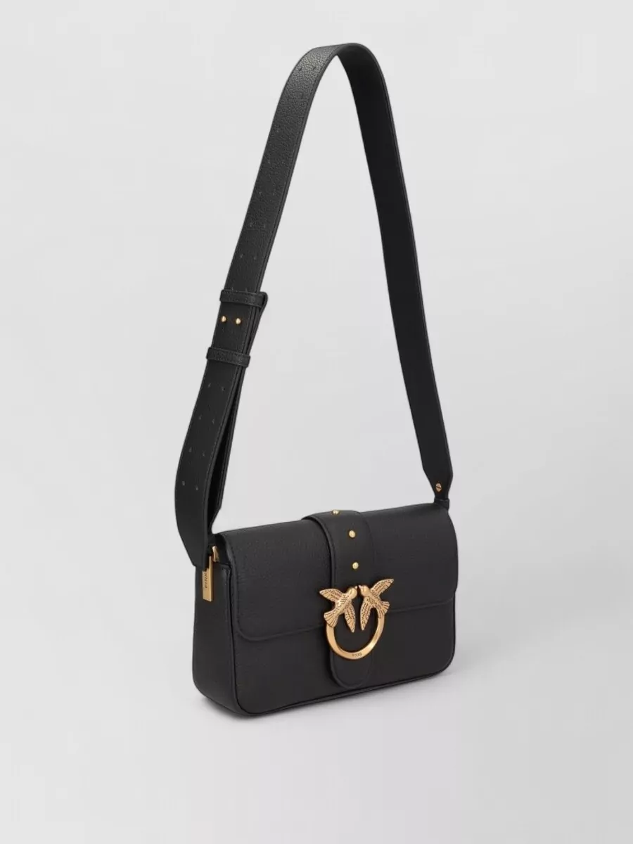 Pinko Love Bag One Mini Leather Shoulder Bag