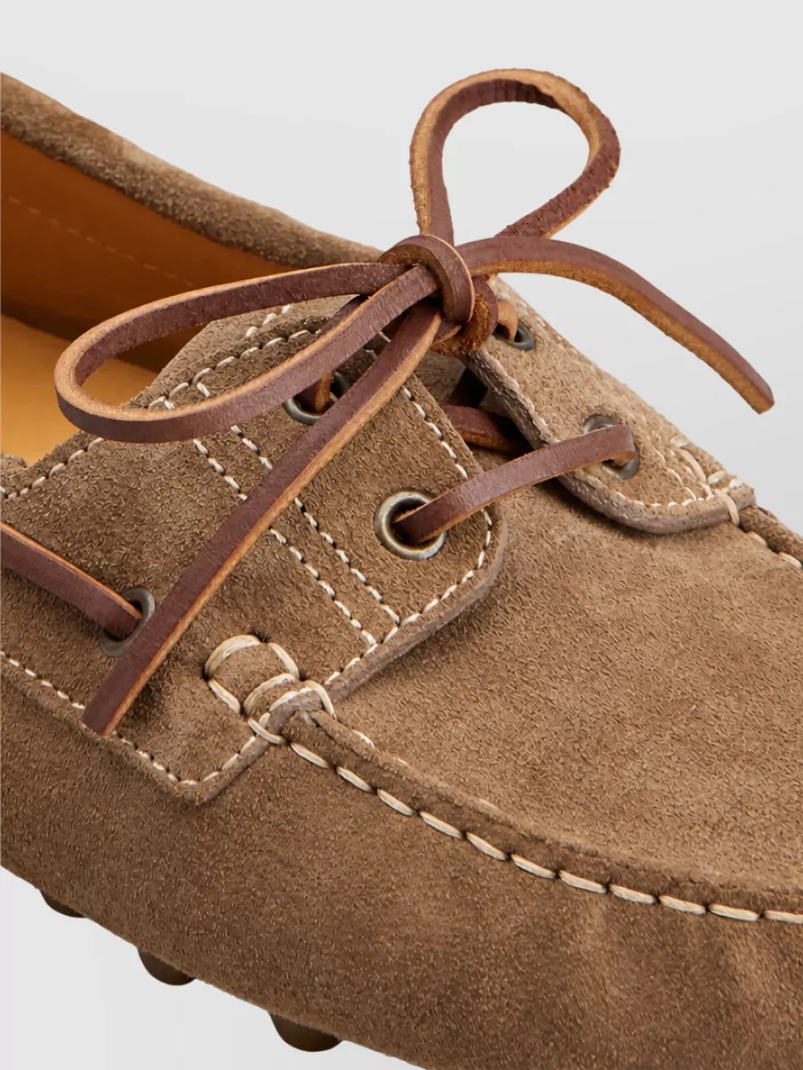 Tod's Leather Boat Shoes