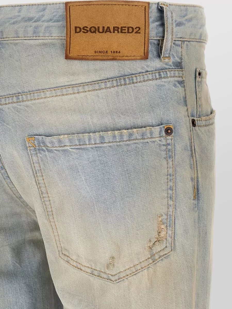 Dsquared2 Teddy Jeans Denim Trousers Five Pocket