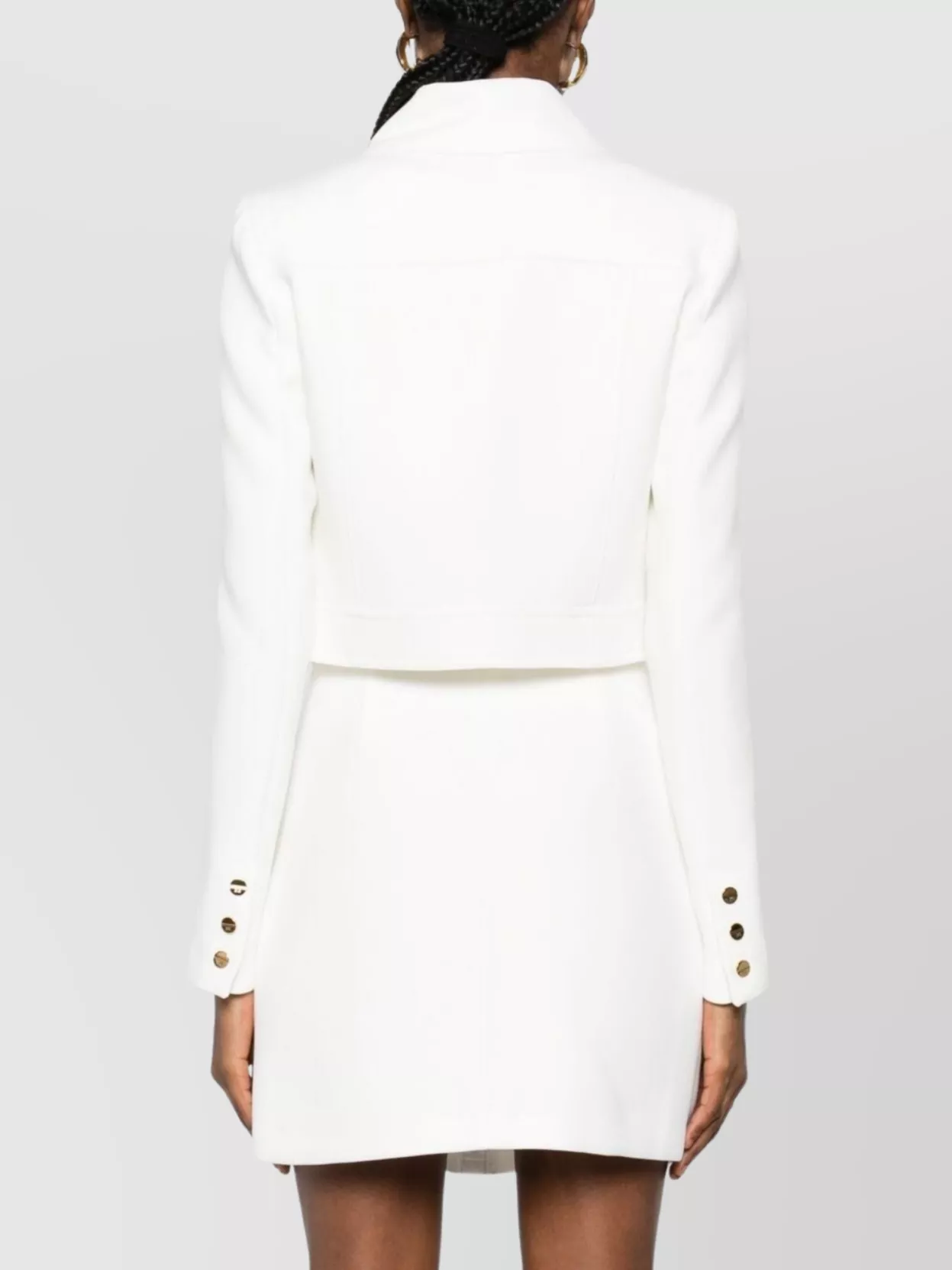 Elisabetta Franchi Tailored Blazer With Long Sleeves And Pockets