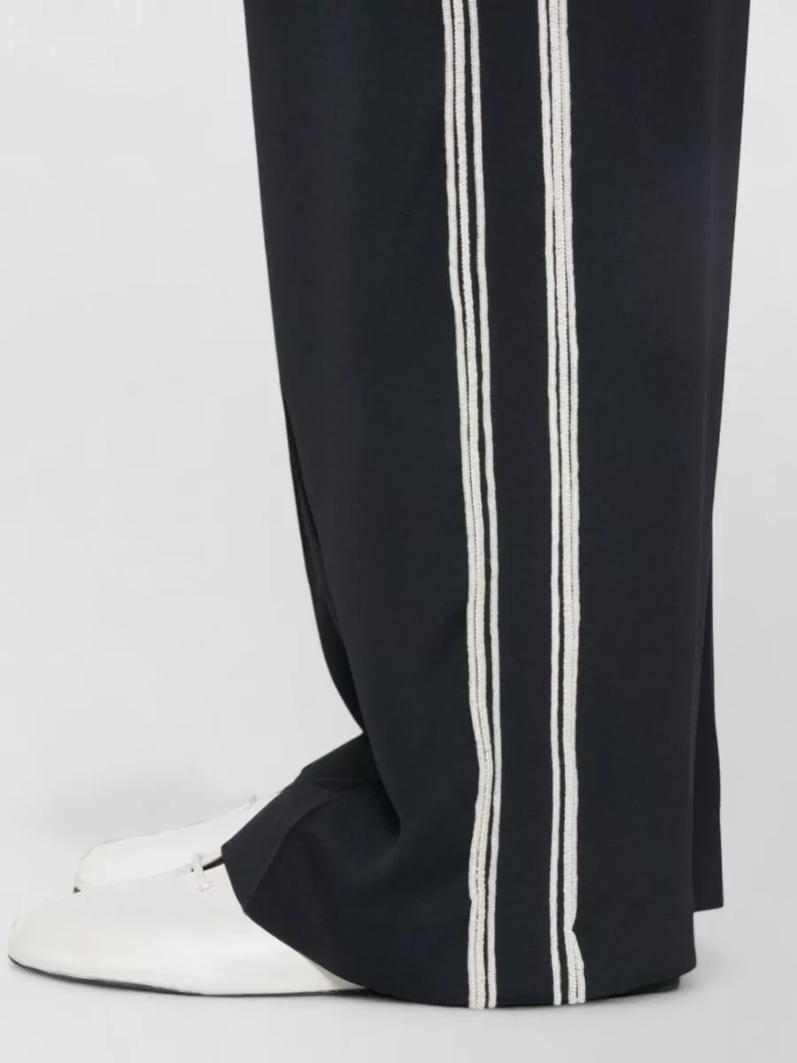Fabiana Filippi Silk Wide-Leg Trousers