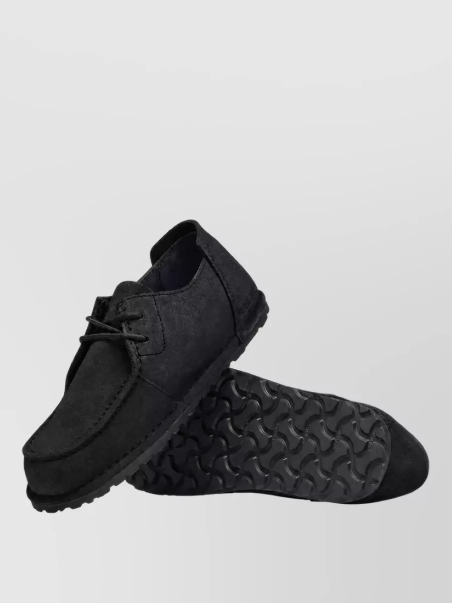 Birkenstock Suede Leather Lace-Up Sneakers