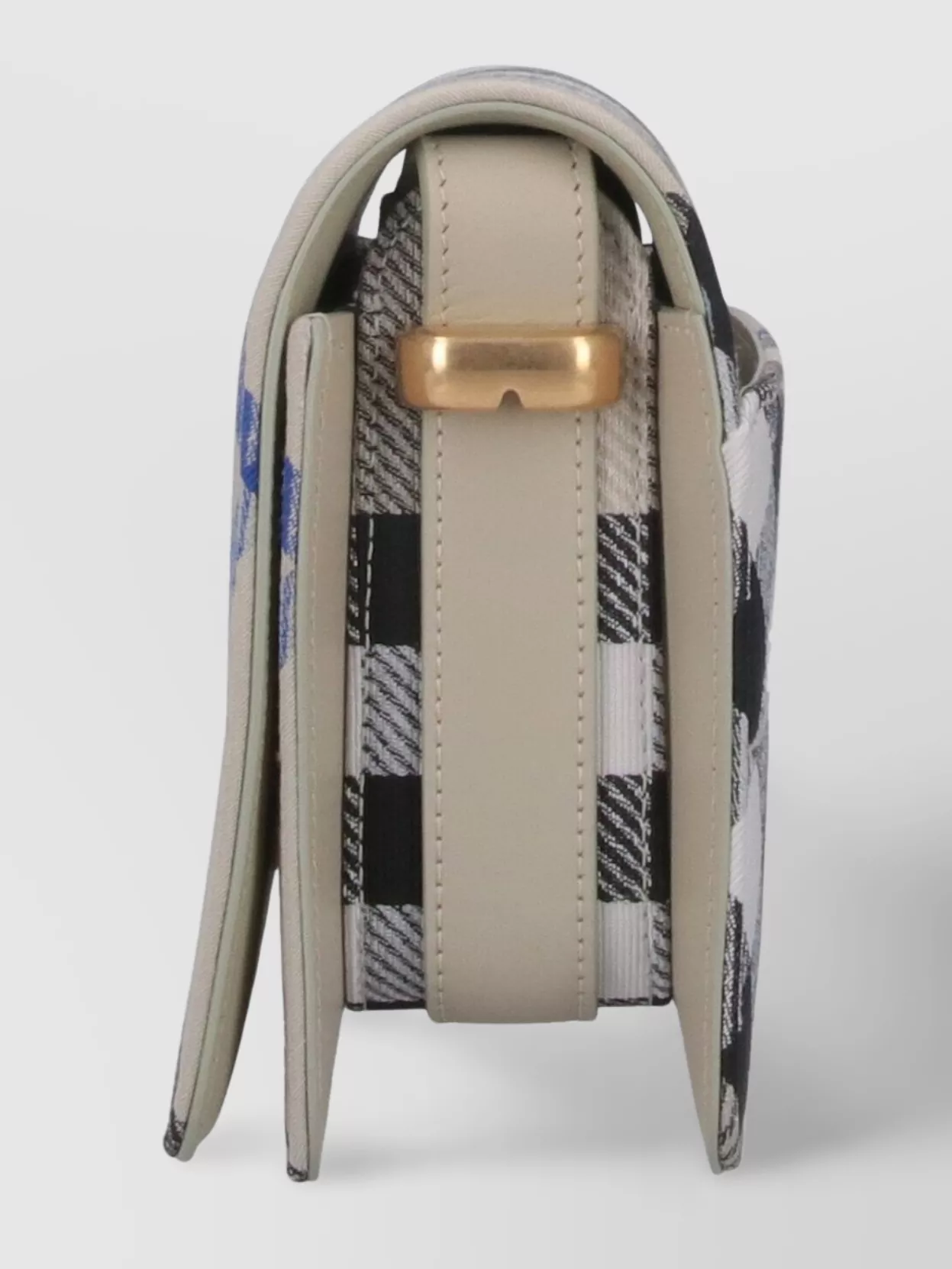Burberry Adjustable Checkered Pattern Shoulder Bag