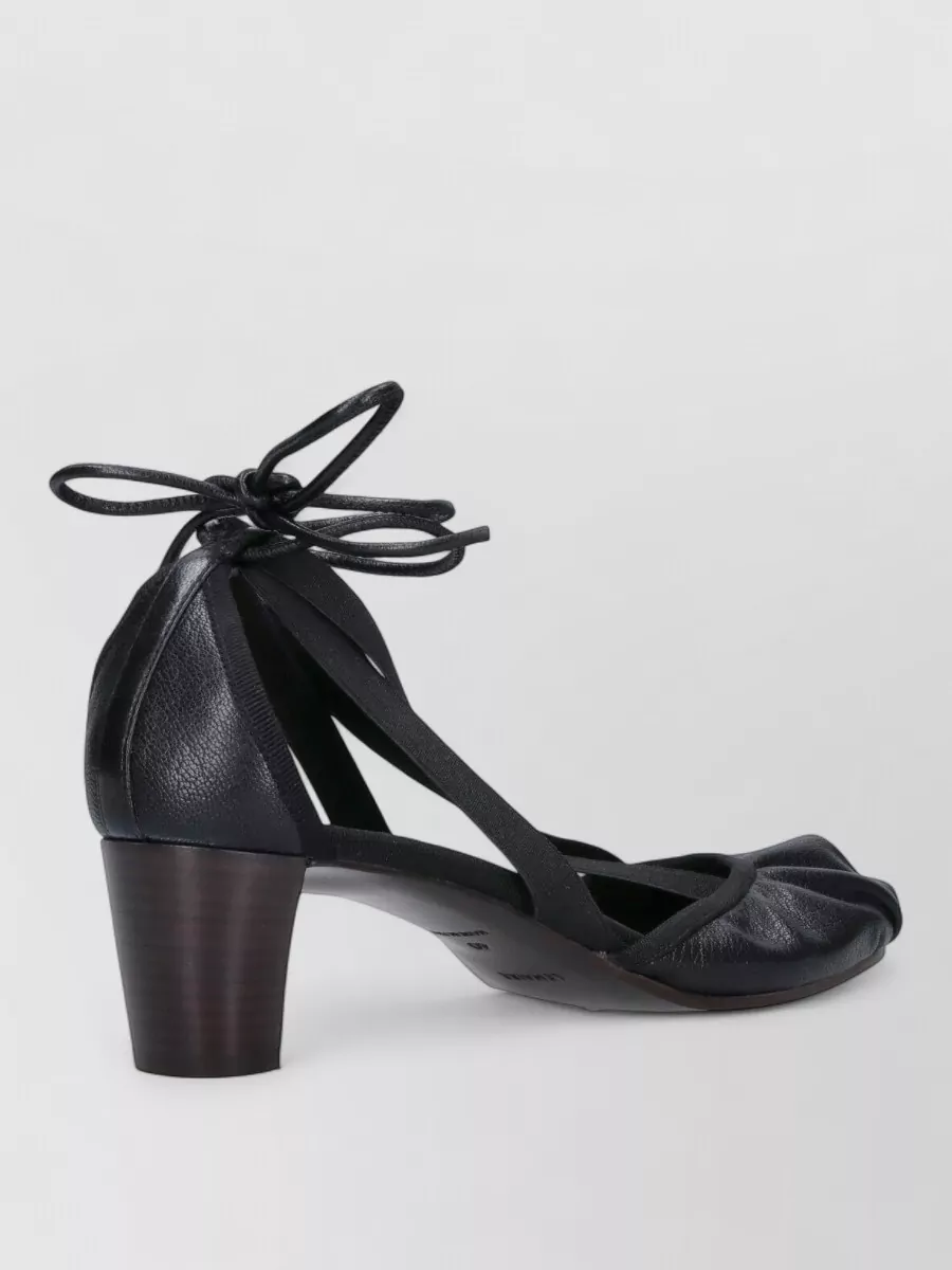 Lemaire leather high-heel pumps