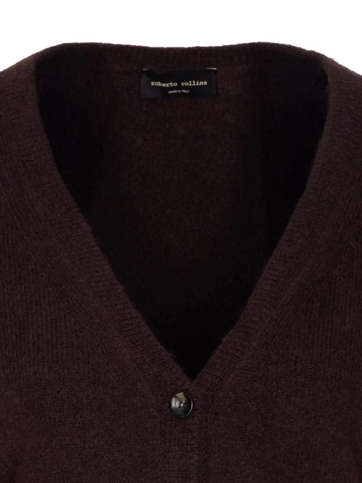 Roberto Collina Knitwear Cardigan With Cut Out Detail