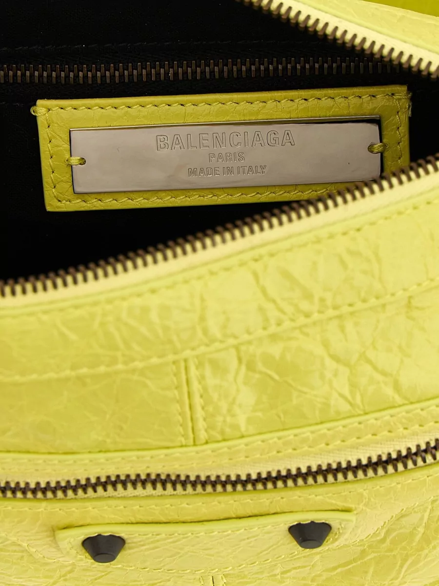 Balenciaga Le City Mini Leather Shoulder Bag