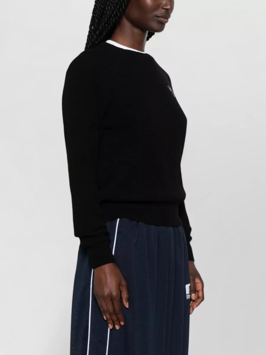 Kenzo Floral-Embroidered Crewneck Sweatshirt
