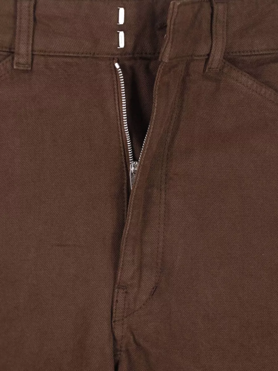 Lemaire Cotton Straight-Leg Wide-Leg Trousers