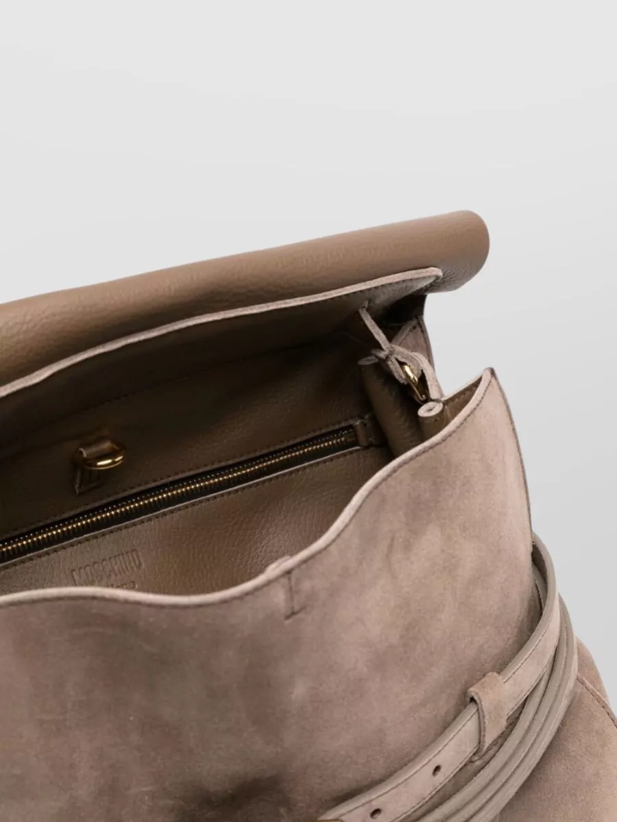 Moschino Leather Shoulder Bag