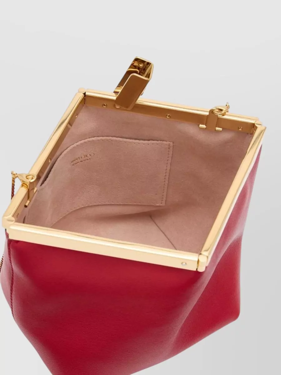 Jimmy Choo Leather Clutch Bag