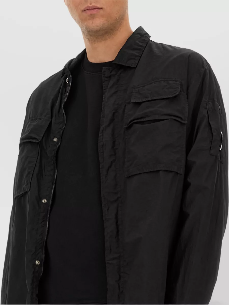 C.p. Company Logo Shirt Jacket