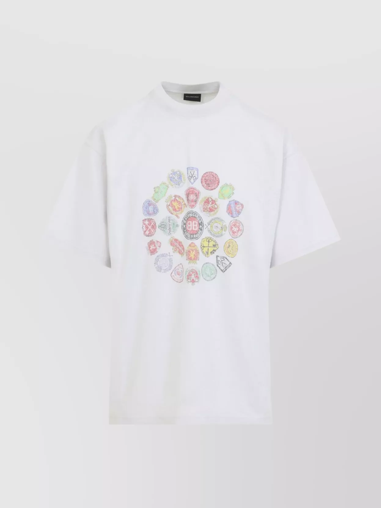 Balenciaga Medium Fit Short Sleeve Graphic T-Shirt
