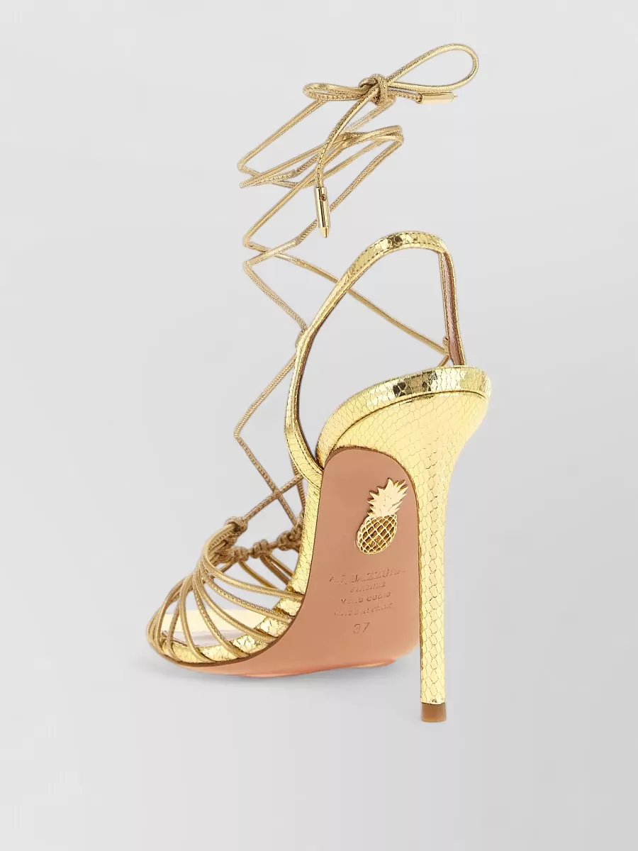 Aquazzura Lamb Leather Sandals