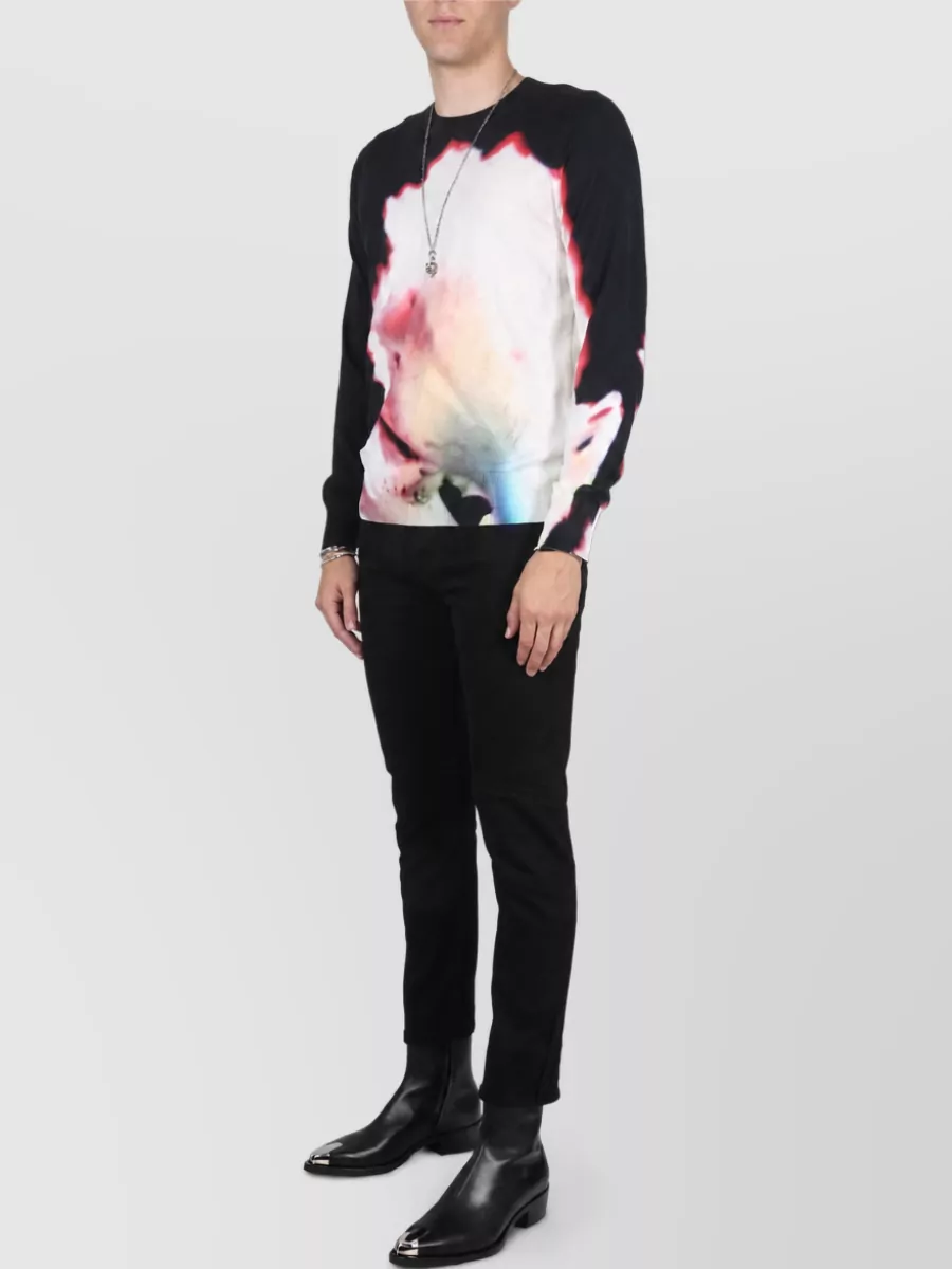 Alexander Mcqueen Denim Biker Jeans