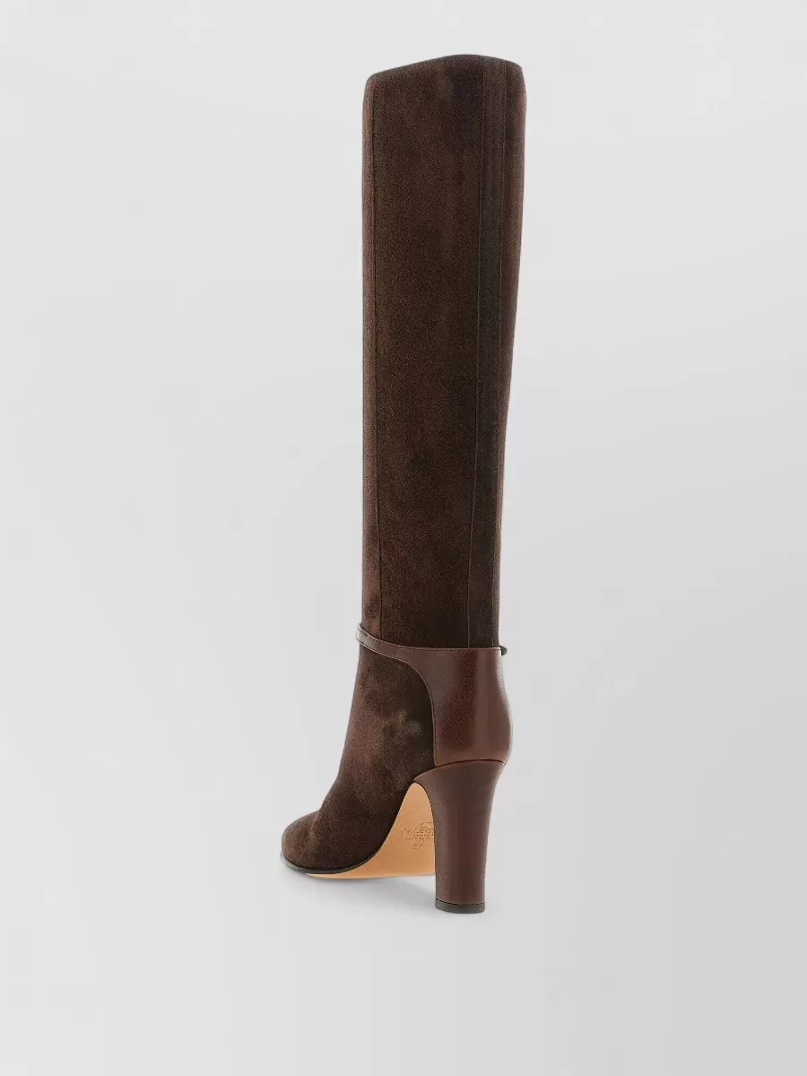 Valentino Garavani Leather Knee-High Boots