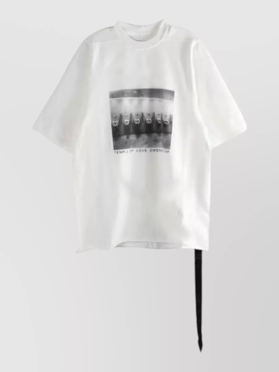 Rick Owens cotton jumbo short-sleeve t-shirt