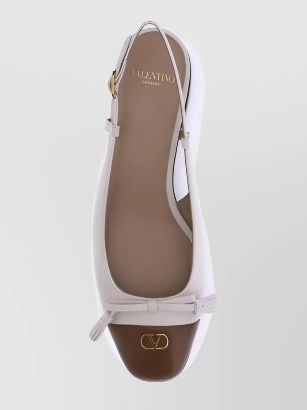 Valentino Garavani King's Valet Slingback Ballerinas